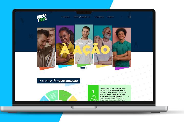 Blanver lança o portal IniciatHIVa sobre HIV e ISTs