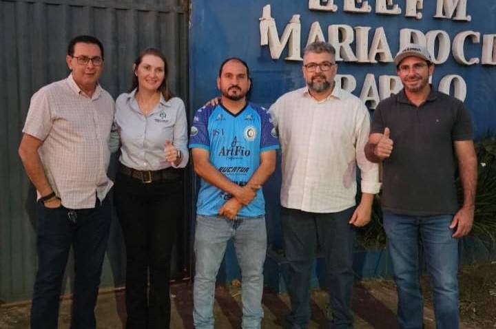 Deputada Lebrinha discute demandas da educação em Rolim de Moura