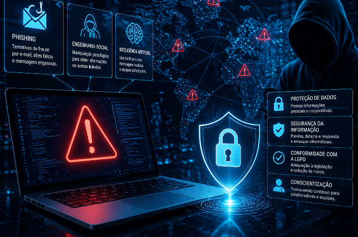 Golpes digitais no Brasil crescem e elevam riscos