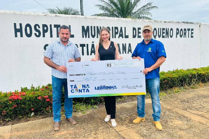 Mandato de Gislaine Lebrinha garante R$ 300 mil para saúde municipal do Vale do Anari