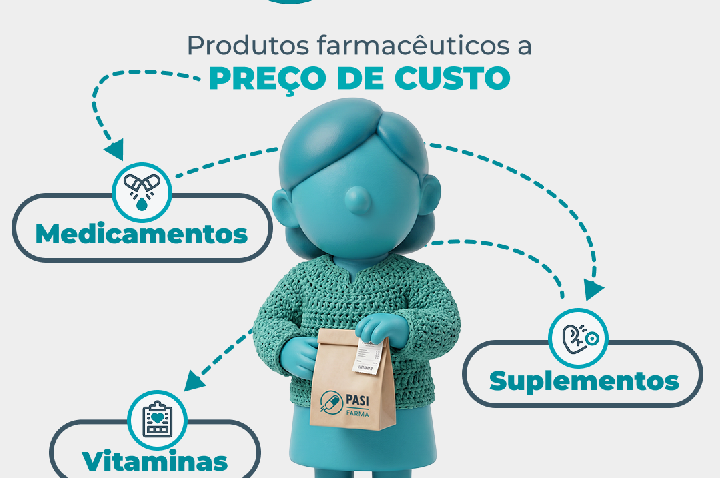 PASI Farma dá acesso a produtos de farmácia a preço de custo