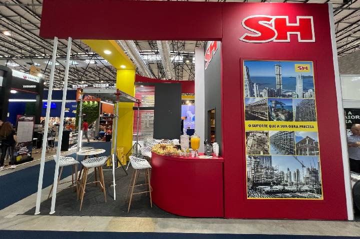SH Indústria marca presença na Construsul BC 2026