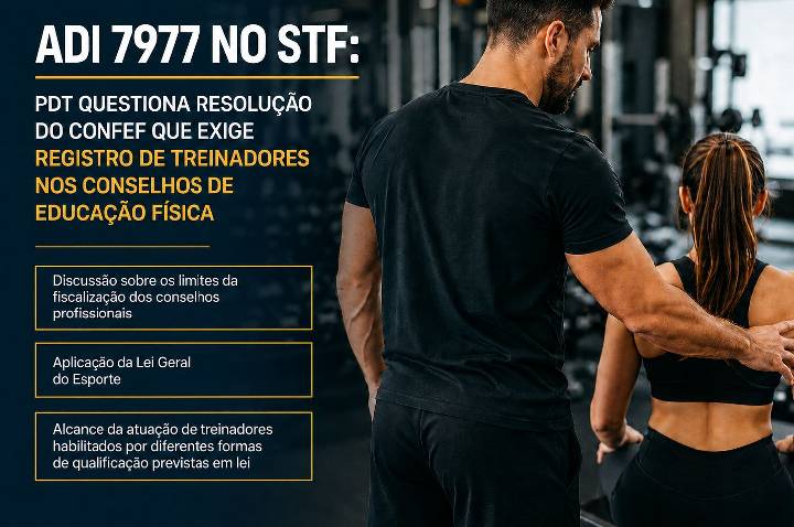 STF debate registro de treinadores esportivos
