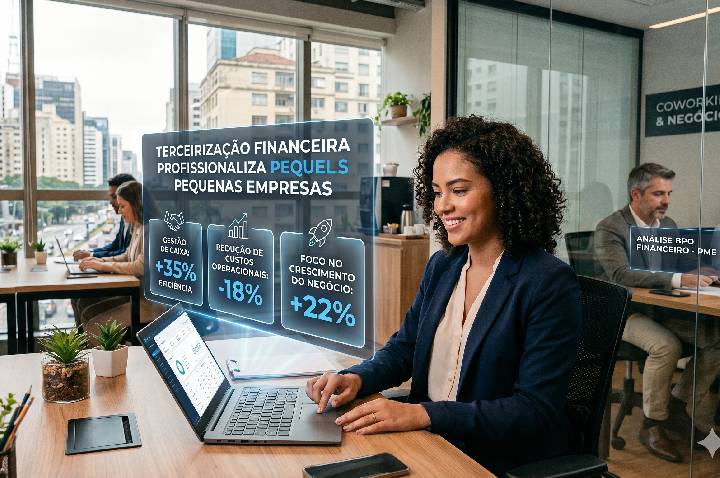 Terceirização financeira profissionaliza pequenas empresas
