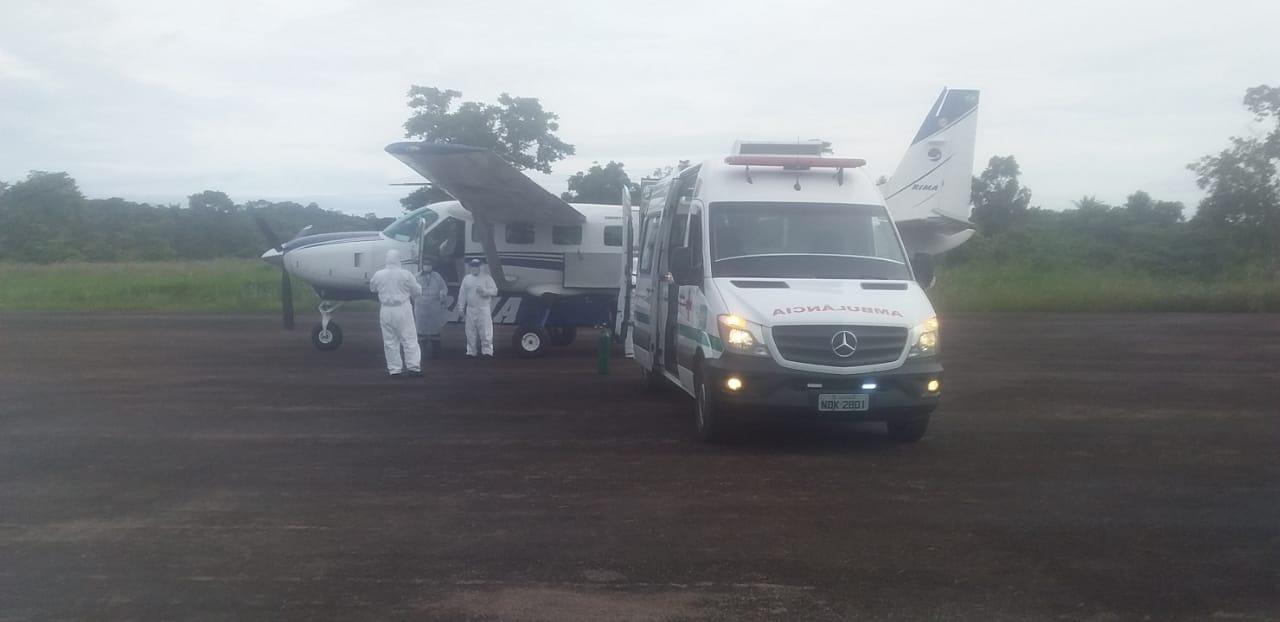 Sem vagas de UTI em Rondônia para tratamento de covid-19 pacientes de Costa Marques são transferidos outros estados.