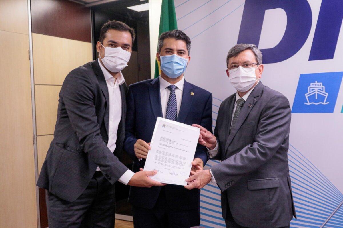 Obras na BR-429 já começam a ser iniciadas e Expedito Netto acompanha as ações do DNIT