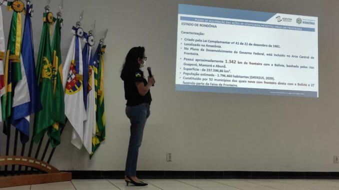 Ação para enfrentamento às hepatites virais e aids na região da fronteira entre Brasil e Bolívia é debatido.