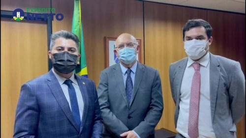 Senador Marcos Rogério e deputado Expedito Netto garantem R$ 2 milhões de recursos extras para a Unir em Rolim de Moura