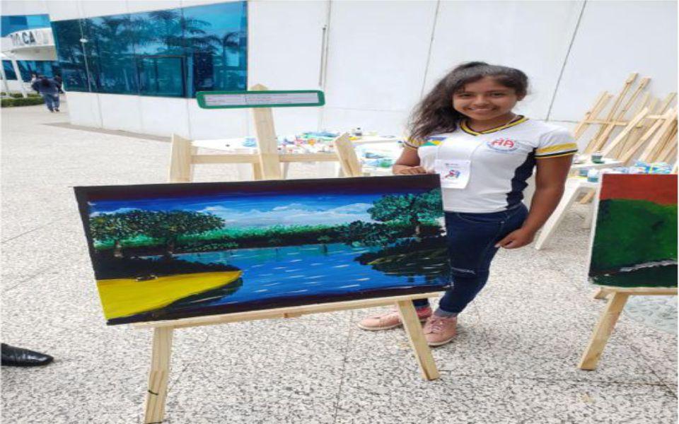 Aluna de Costa Marques é premiada no primeiro concurso Rondônia e suas Belezas Naturais.