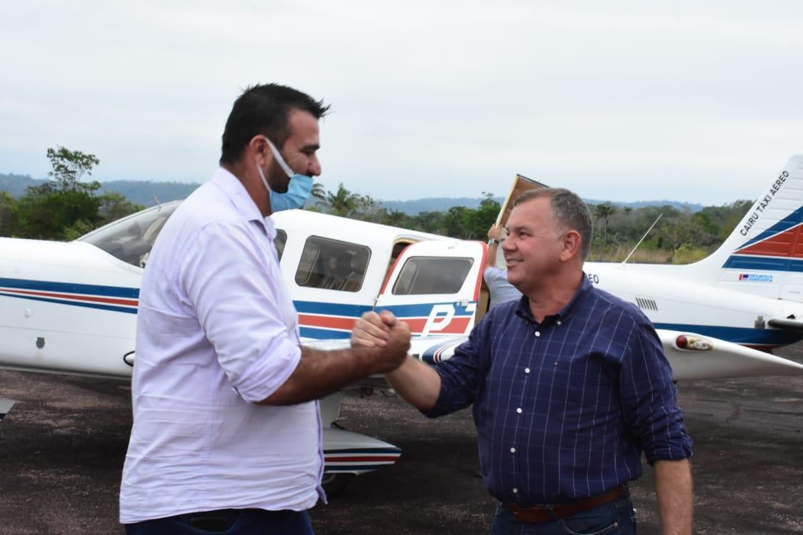 Prefeito Mirandão e Deputado Lucio Mosquini promoverão audiência pública para implantação balsa Costa Marques x Puerto Ustarez.