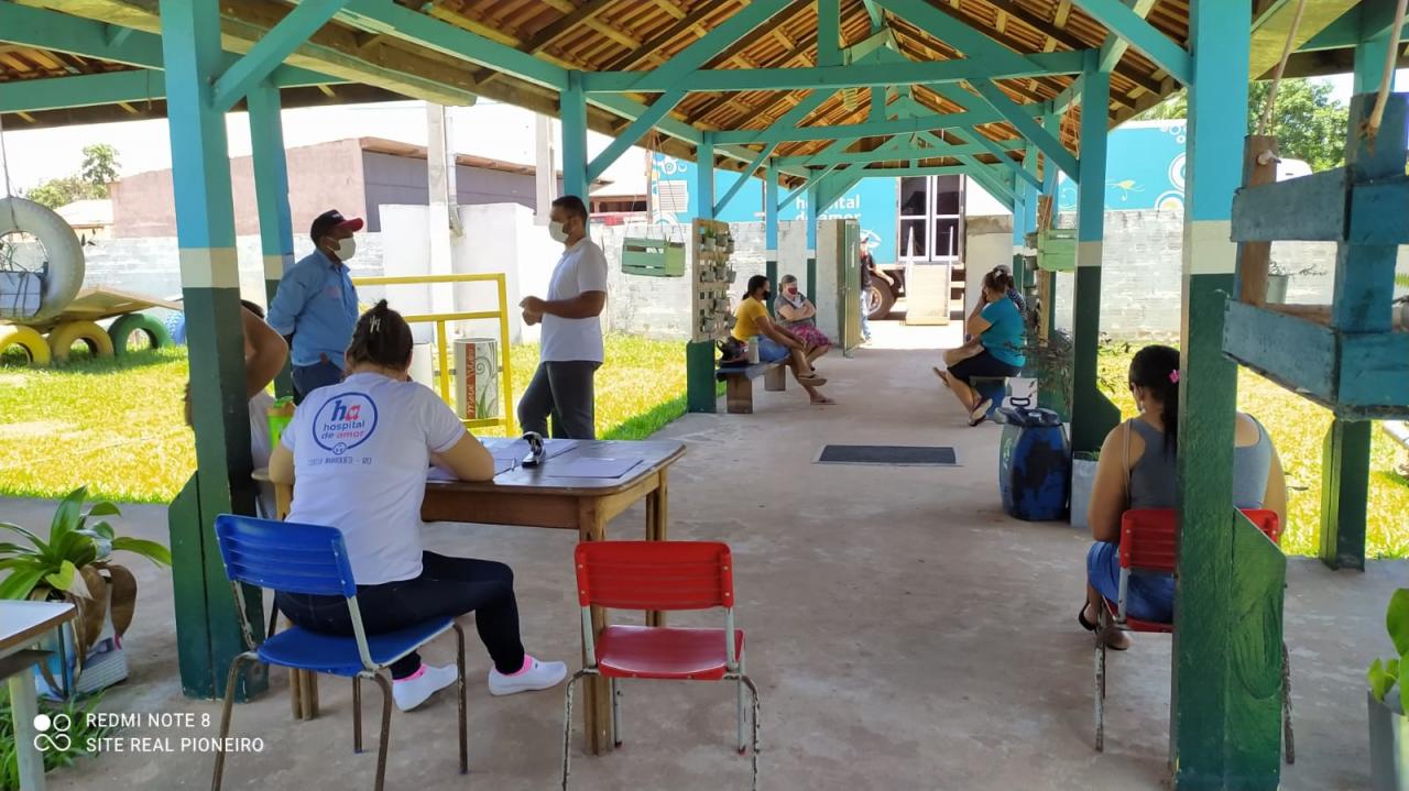 Hospital do Amor realiza mais de 250 mamografias no município de Costa Marques.
