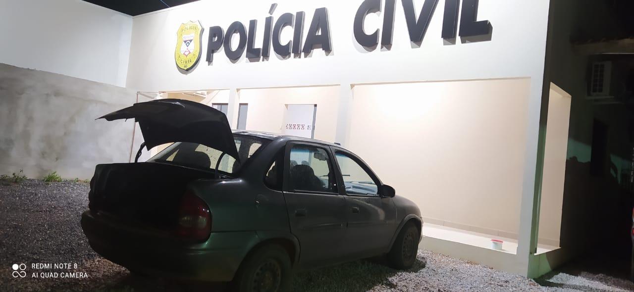 Policia Civil e Policia Militar apreende mais 1 quilo e meio de entorpecentes na noite desta quinta-feira na BR 429.