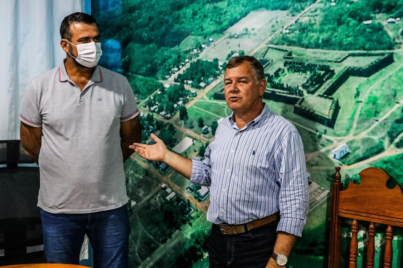 ANTAQ vistoria local da balsa em Costa Marques