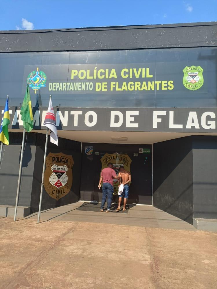 Policia Civil de São Francisco e Seringueiras prende uns dos suspeitos de crimes cometidos na região.