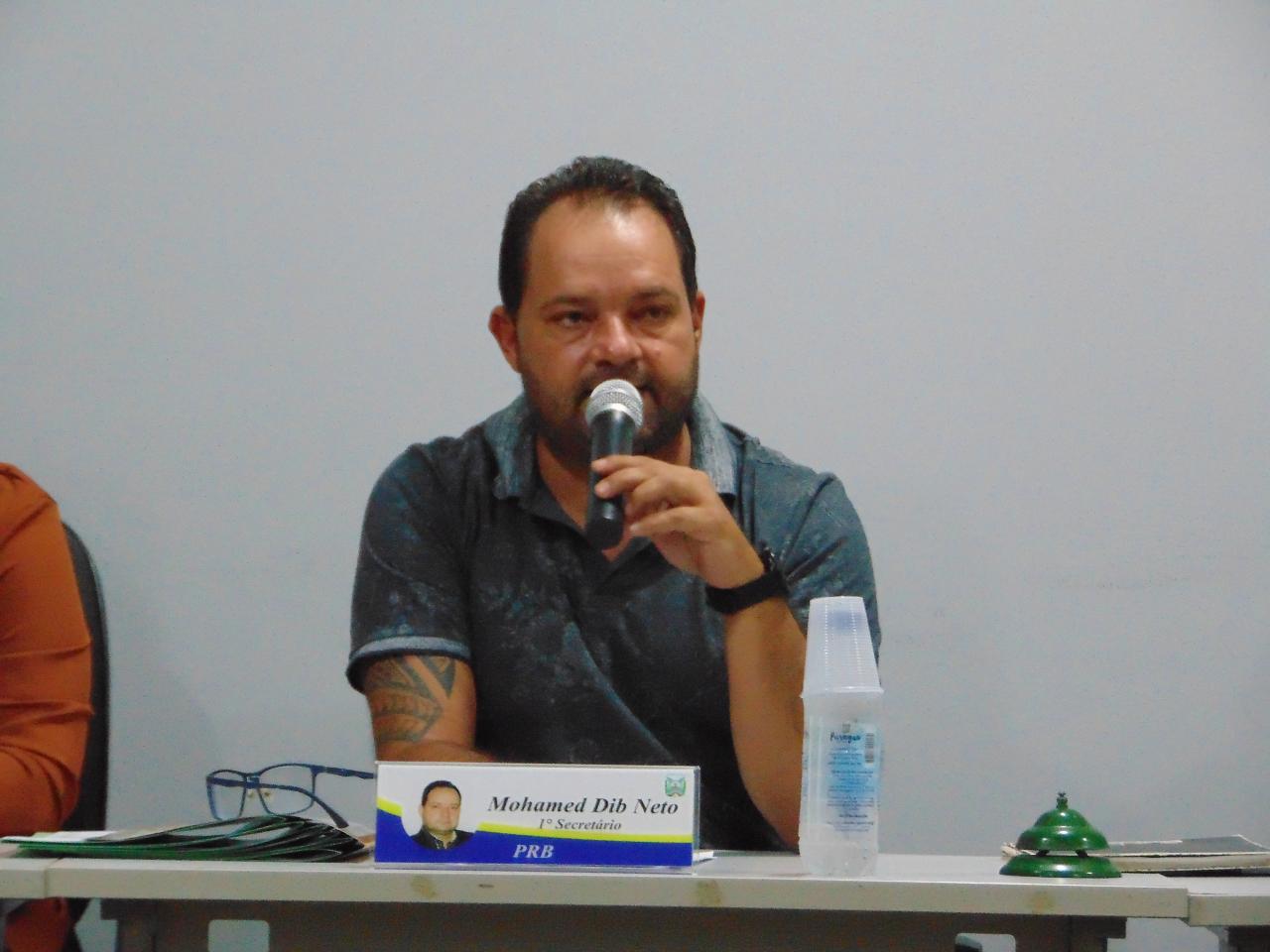 Vereador Mohamed volta a manifestar indignação contra a Energisa pelos serviços prestados a população.