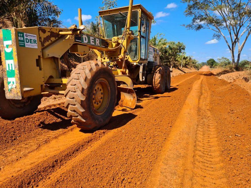 Estrada do Forte Príncipe recebe manutenção após indicação da deputada Gislaine Lebrinha