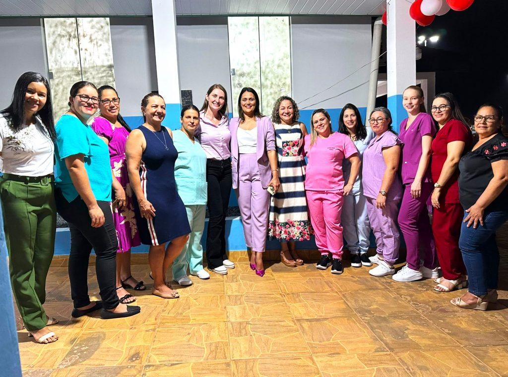 Deputada Lebrinha celebra ações para a Saúde em Novo Horizonte do Oeste