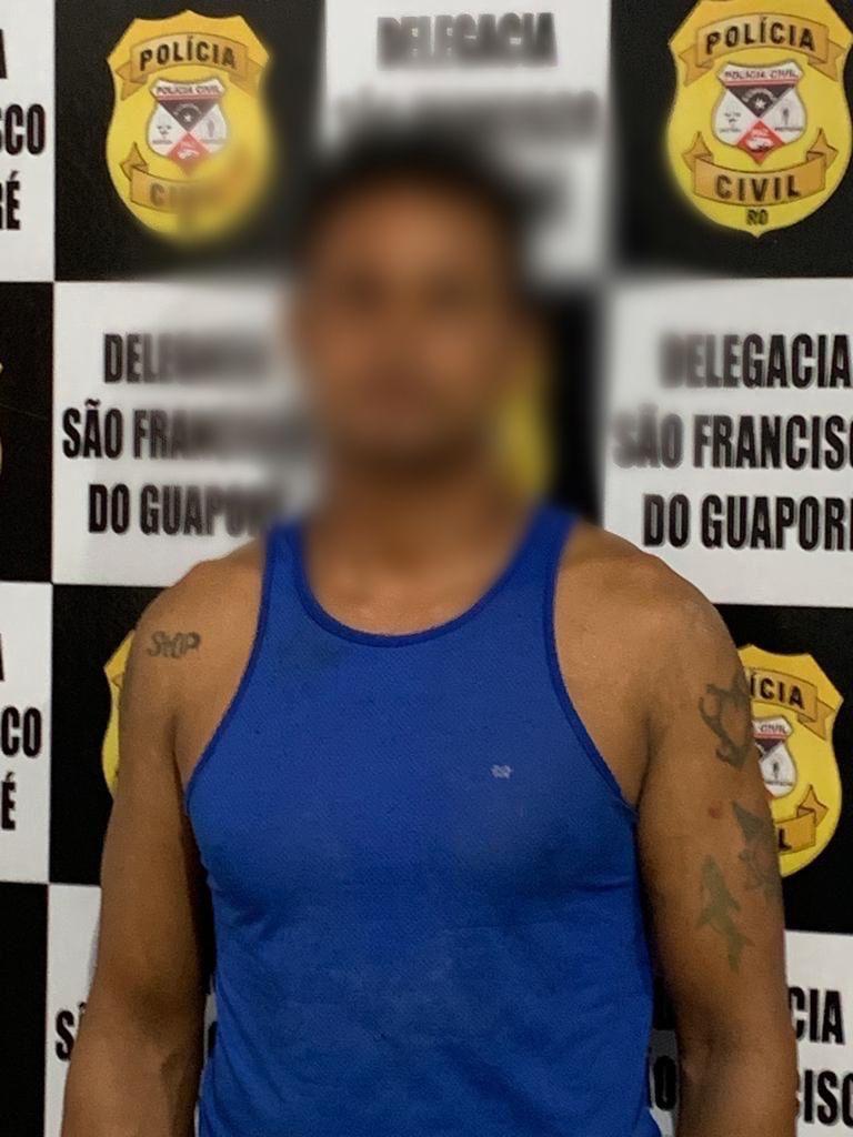 Operação policial em São Francisco do Guaporé prende suspeito de envolvimento em um crime bárbaro ocorrido na Vila do Peixe - Itapuã.