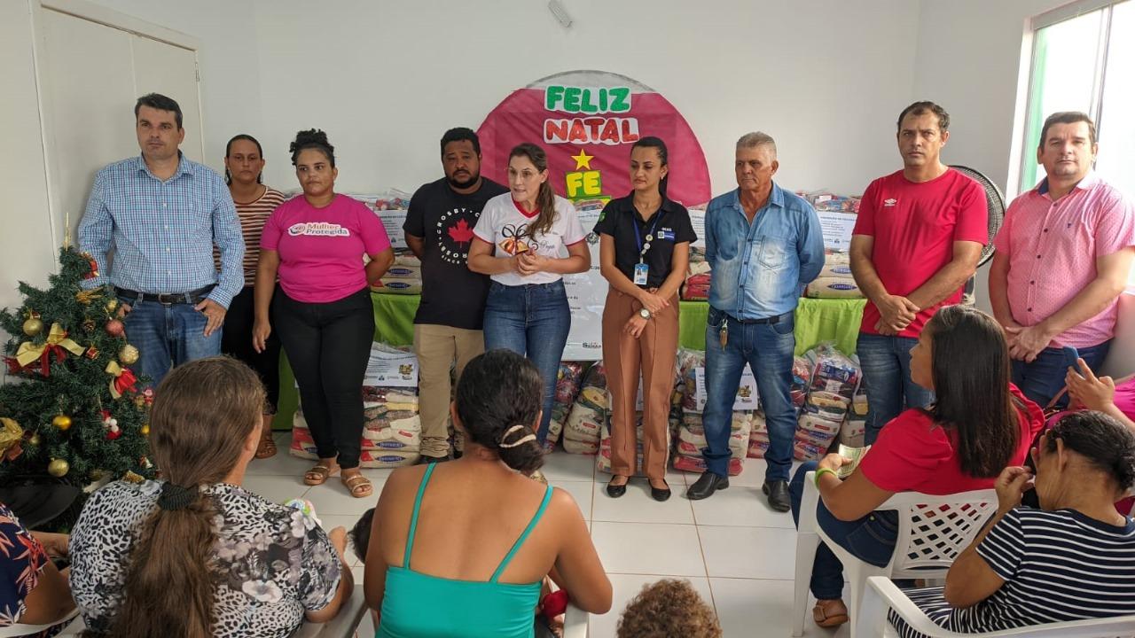 Lebrinha fortalece programa social de distribuição de cestas básicas em Primavera de Rondônia
