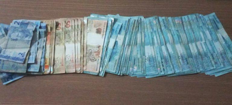 Polícia Militar apreende suspeito de furtar 12 mil reais de uma residência