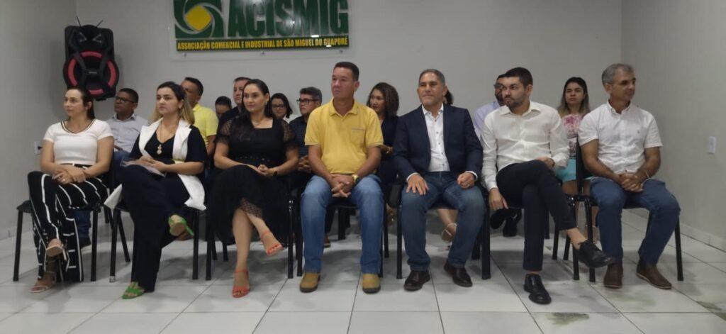 FACER prestigia posse da nova diretoria eleita da Associação Comercial e Empresarial de São Miguel do Guaporé
