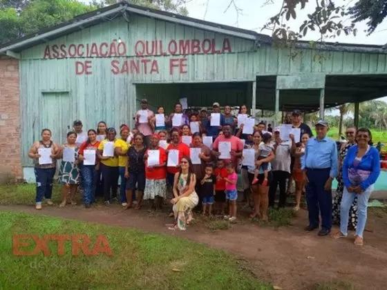 Incra destina 3 milhões em créditos da reforma agrária para comunidade quilombola Santa Fé em Costa Marques