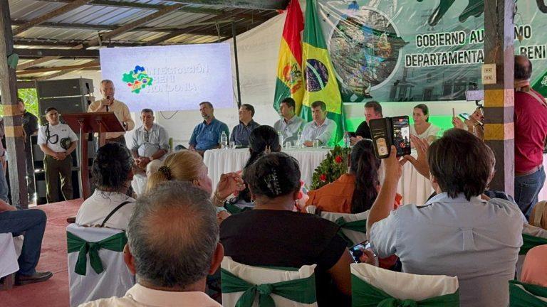 Deputado Lúcio Mosquini avança em parceria com a Bolívia para implantação de Porto em Costa Marques