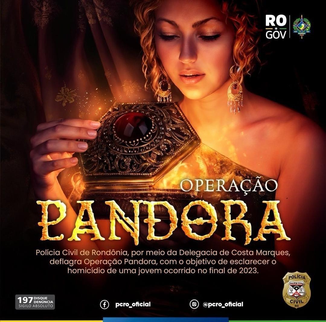 Polícia Civil por meio da Delegacia de Costa Marques deflagrou na manha desta quinta-feira a Operação Pandora.