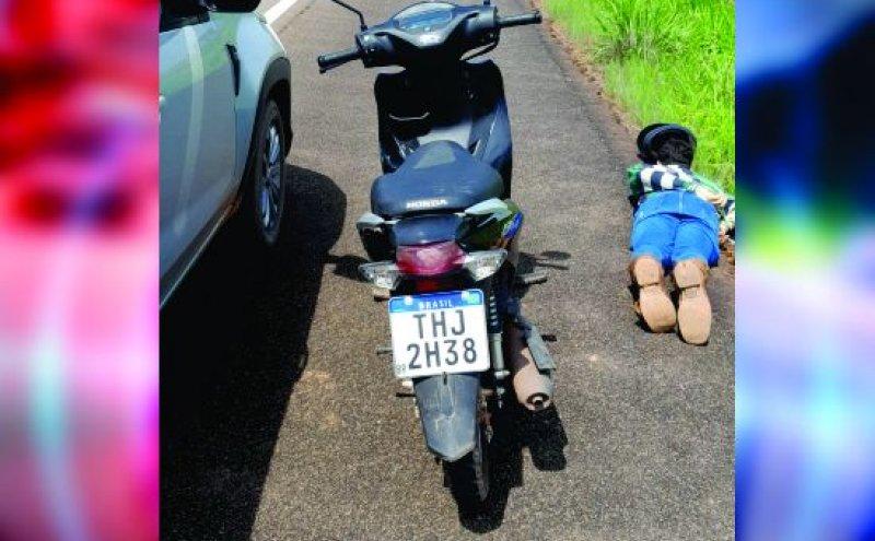 Policia Militar recupera veículo roubado em São Francisco do Guaporé/RO.