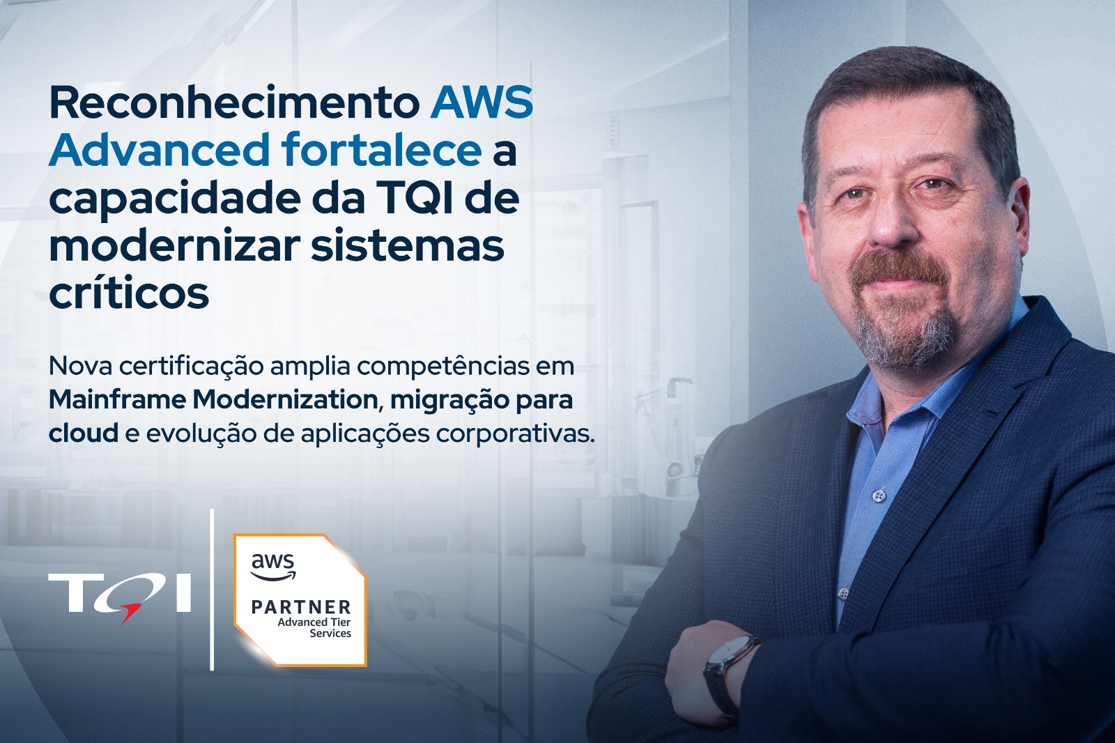 TQI avança no programa AWS Advanced Partner